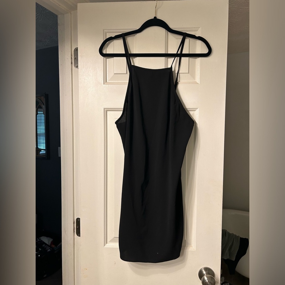 Show Me Your MuMu Black Mini Dress